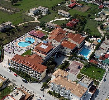 Hotel Alexander Laganas Bagian luar foto